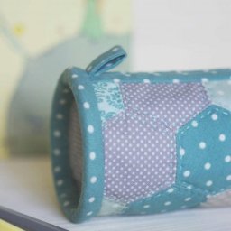 ​Мастерим текстильный пенал-тубус из остатков ткани