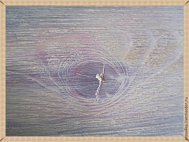 Объемный декупаж без специальных материалов: создаем панно "Ложка меда": часть 3