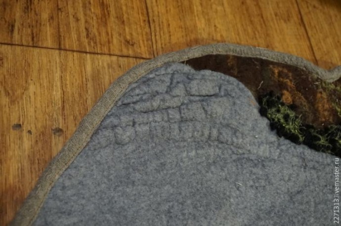 ​Шьем уютный коврик "Лесная полянка": часть 4