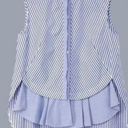 ​Шьём модный топ в полоску