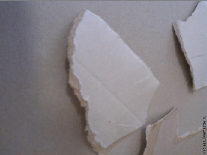 Создаем "каменную" подвеску из картона