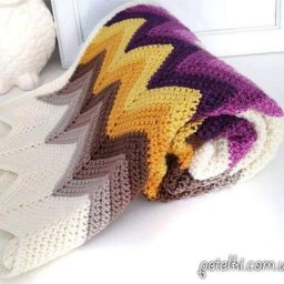 ​Узор с зигзагом