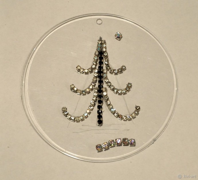 ​Делаем новогоднее украшение за один час: часть 1