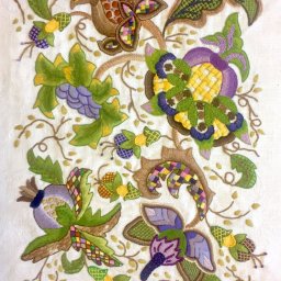 Якобинская вышивка: простые секреты для красивой работы: часть 1