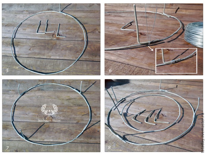 ​Создаем интерьерную композицию "Праздничный веночек": часть 1