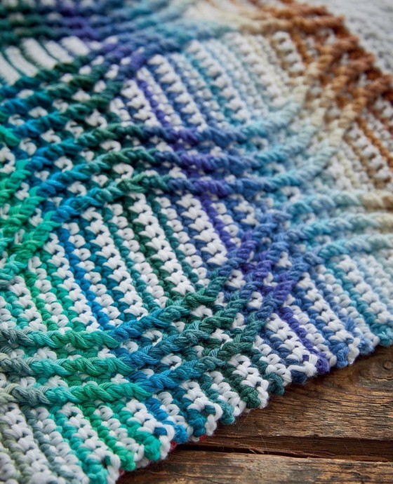 Уютный осенний плед