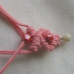 ​10 плетёных цепочек с бисером в технике макраме: часть 3