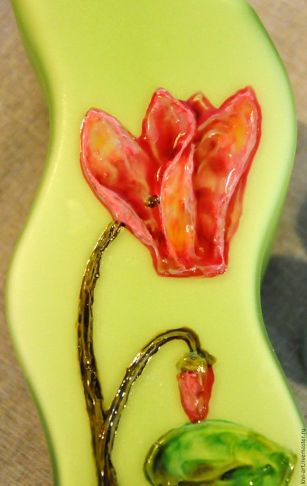 ​Декорирование вазы в стиле модерн: часть 3