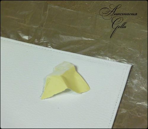 Декупаж на обложке с использованием распечатки: мастер-класс, часть 1