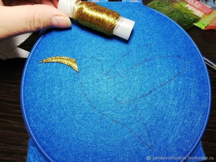 Делаем брошь "Колибри": часть 1