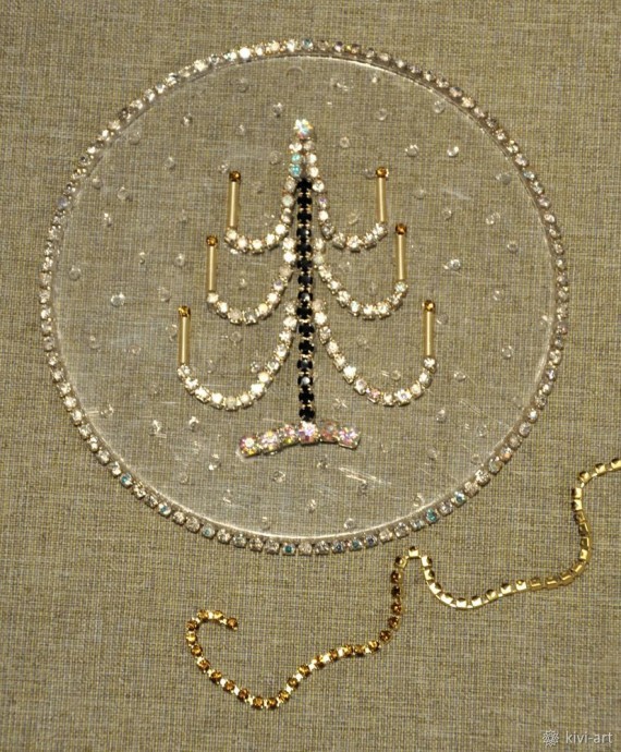 ​Делаем новогоднее украшение за один час: часть 2