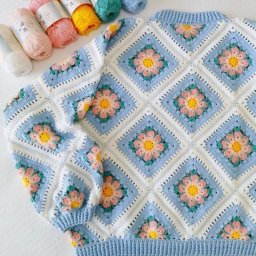 ​Джемпер "Летний цветок"