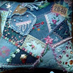 ​Пэчворк в стиле "джинсовый микс"