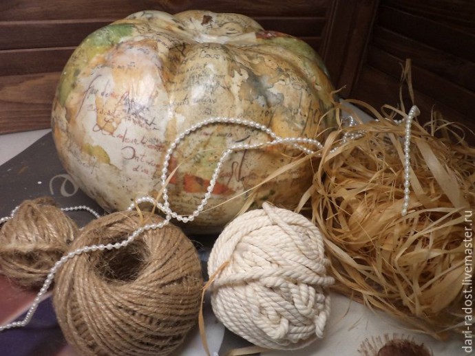 ​Вторая жизнь прошлогодней тыквы: часть 2