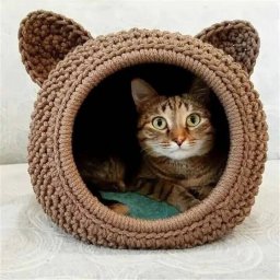 ​Забавный домик для кошки