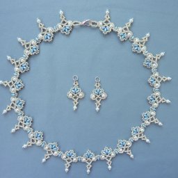 ​Ажурные украшения из бисера и бусин