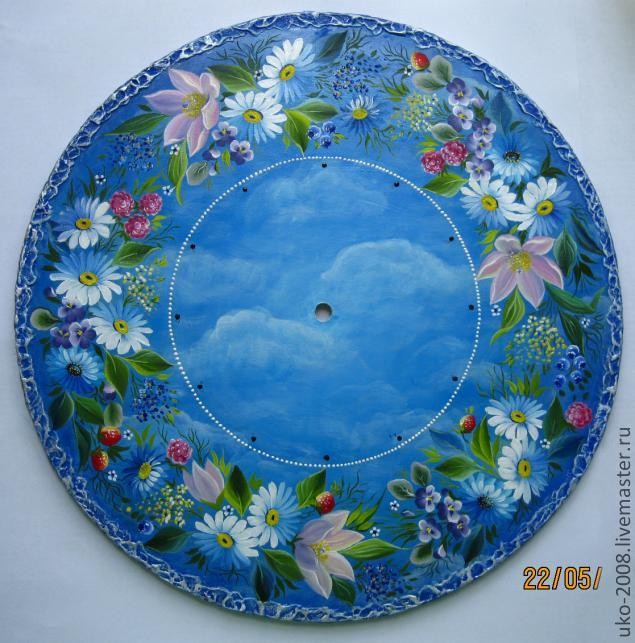 ​Часы "Венок в облаках"