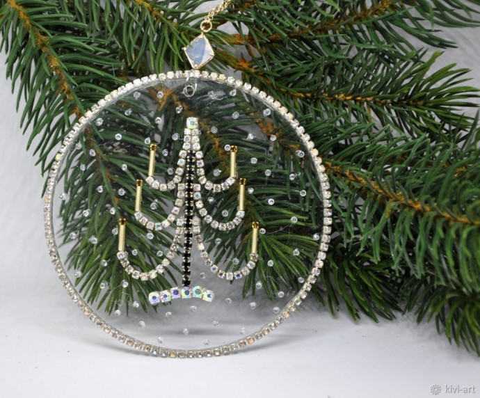 ​Делаем новогоднее украшение за один час: часть 2