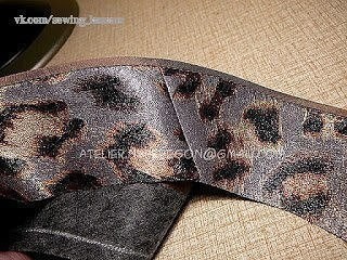 Окантовка края обтачки косой бейкой