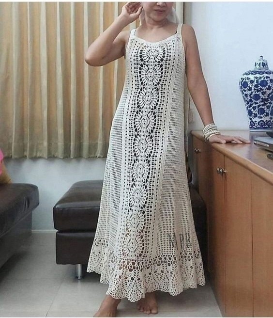 ​Романтичное летнее платье-сарафан