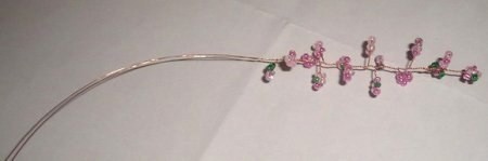 Сакура из бисера