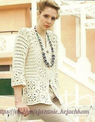 ​Жакет с мотивами