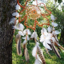 Создаем ловца снов "Осенний лист"