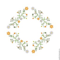 ​Уроки дизайна вышивки: неполная симметрия