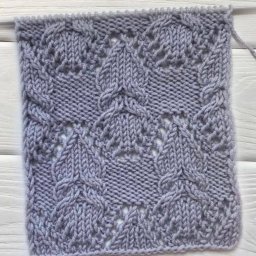 Очень красивый узор спицами