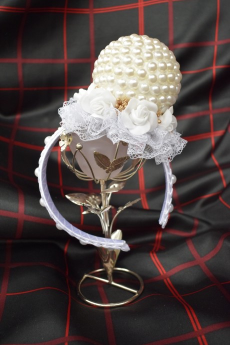 Новогодние ободки в стиле канзаши и не только Новогодние ободки в стиле канзаши и не только