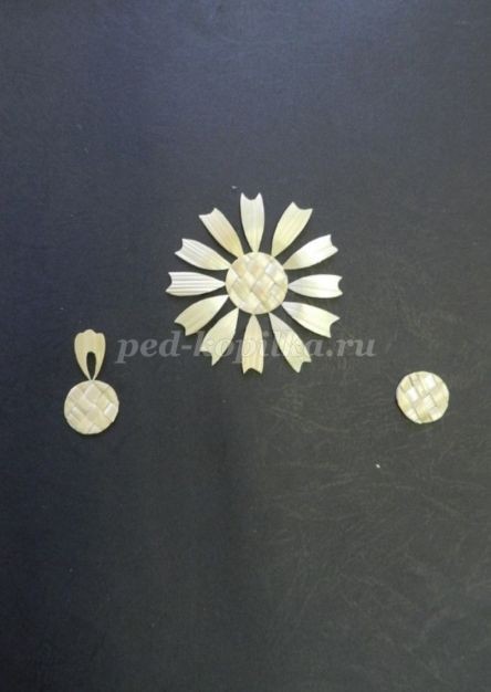 ​Панно из соломки "Гармония" своими руками: часть 2