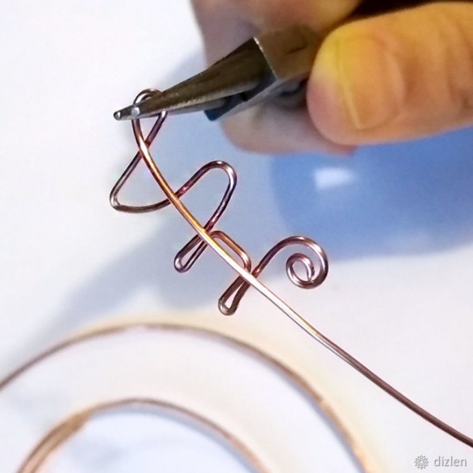 Подкова на стену: мастер-класс в технике wire wrap, часть 1