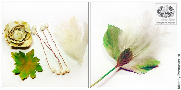 Создаем кожаную брошь-розу: часть 2