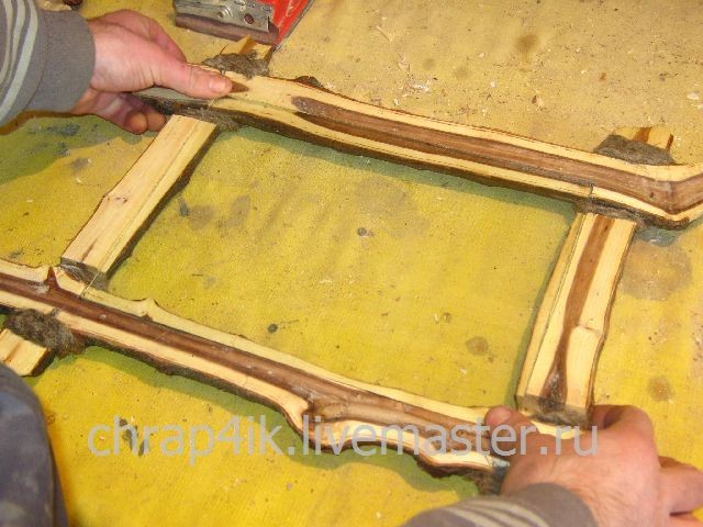 Делаем деревянную рамку для фотографий: часть 5