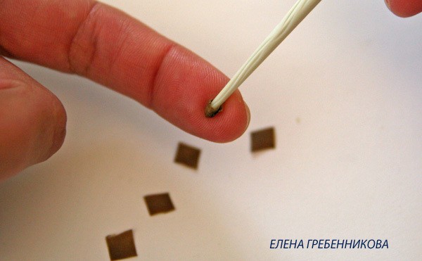 ​Красная смородина из эпоксидной смолы: часть 4