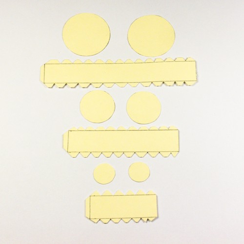 ​Мастерим сладкий свадебный стол в миниатюре: часть 1