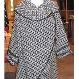 ​Накидка-пальто своими руками за полчаса