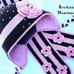 ​Подкладка в вязаную шапку