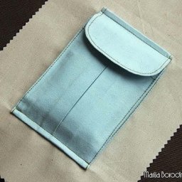 ​Как сшить объёмный карман-портфель