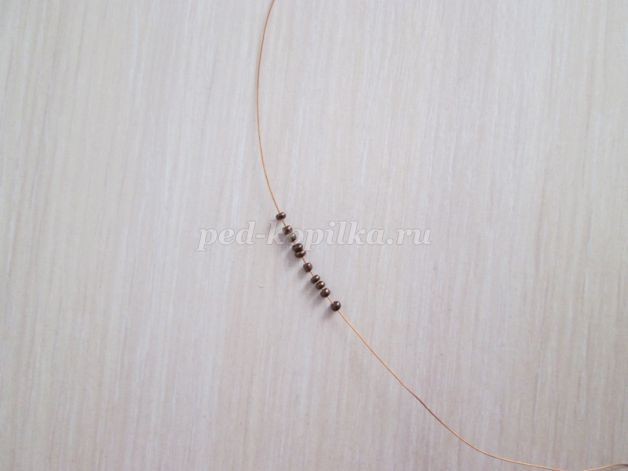 Панно из соленого теста и бисера "Пшеничные розы": мастер-класс, часть 1