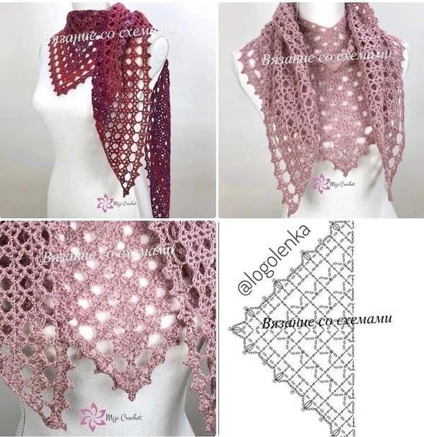 10 оригинальных шалей 10 оригинальных шалей