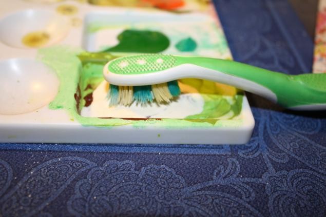 ​Искусственное состаривание "Горшочек для хранения": часть 3