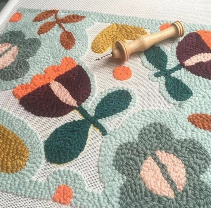 ​Ковровая вышивка