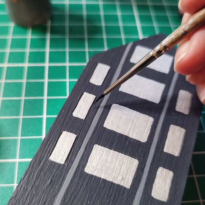 ​Как сделать многоуровневую ключницу с поталью и росписью: часть 2