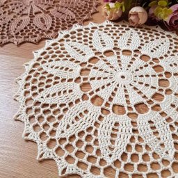 Салфетка крючком