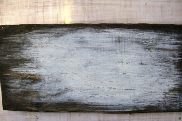 ​Состаренный фон под вживление лазерной распечатки: мастер-класс, часть 2