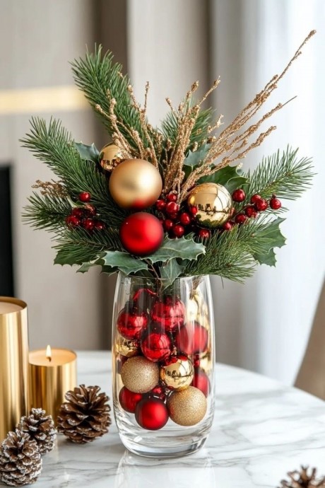 Идеи красивого новогоднего декора