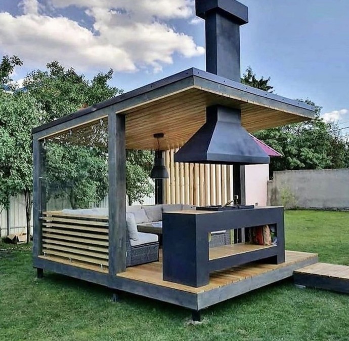 Идеи обустройства зоны барбекю