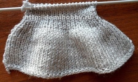 Вязание рюши спицами Вязание рюши спицами