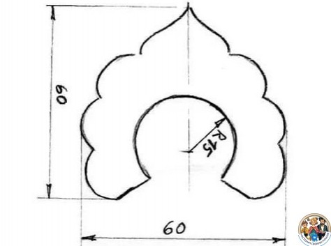 Создаём кокошники
